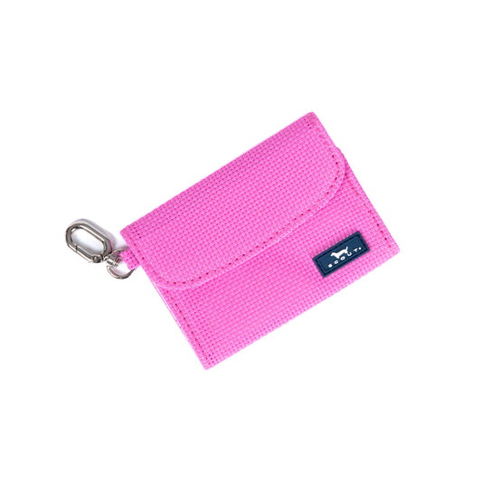 Street Cred Card Holder Red Violet Woven