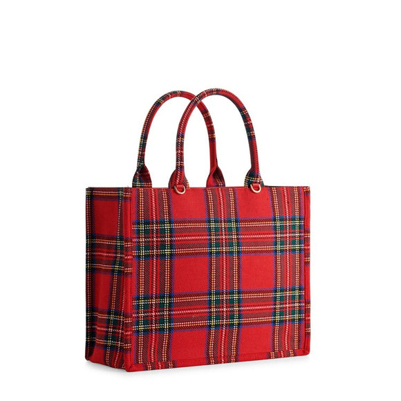 SCOTTIE TOTE,RED