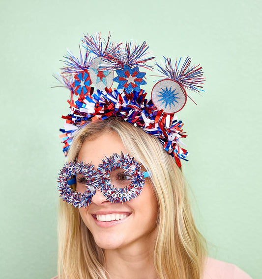 Howdy America Novelty Glasses