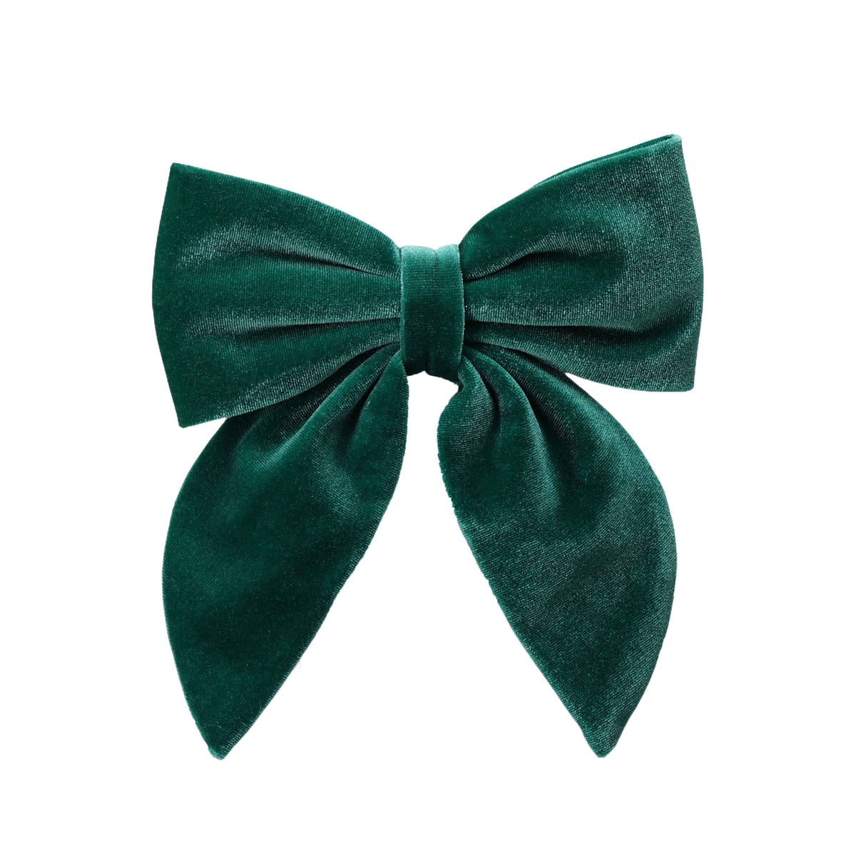 Green Velvet Bottle Bow
