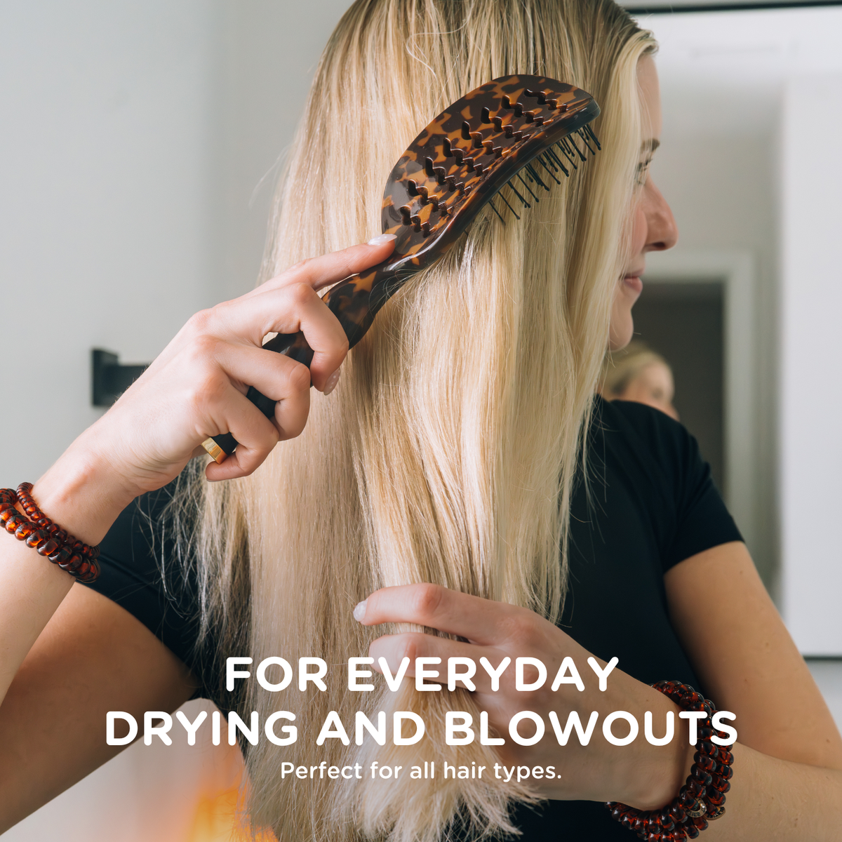 Vented Hair Brush | Tortoise