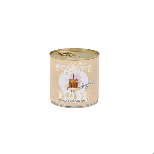 Cancake Happy Birthday Cinnamon Cake beige