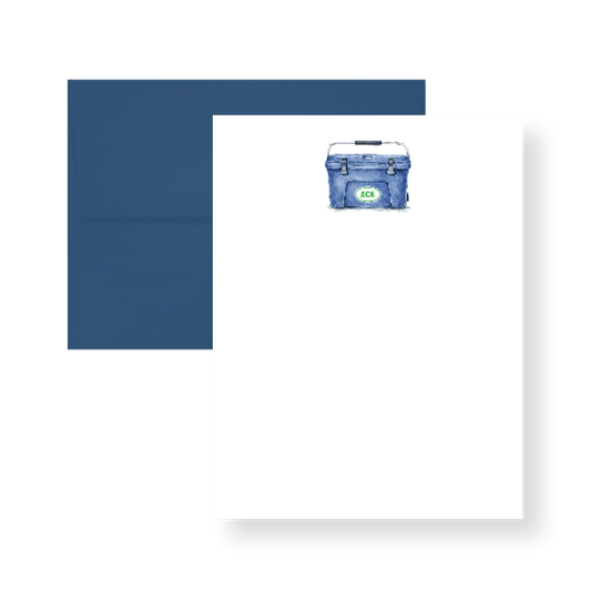 Custom Cooler Note Card Set