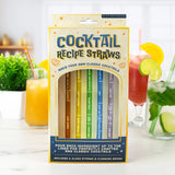 Cocktail Recipe Straws
