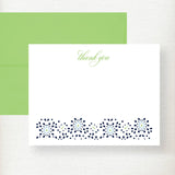Bottom Flower Thank You Note Card