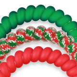 Spiral Hair Coils | Small | Naughty or Nice Hair Ties