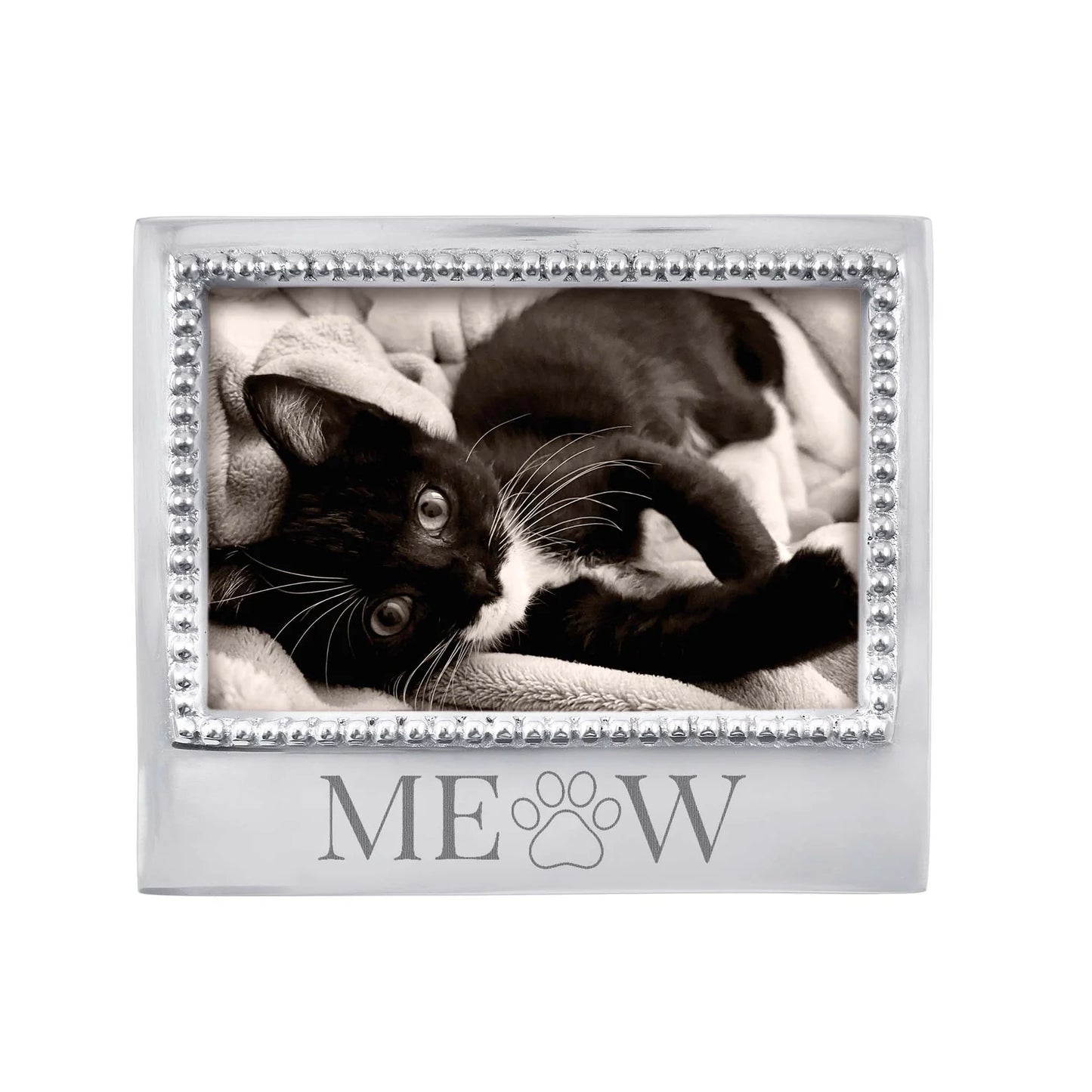 MEOW Beaded 4x6 Frame