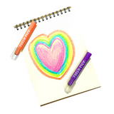 Fresh Pick Apple Scented Gel Crayons - Set of 6