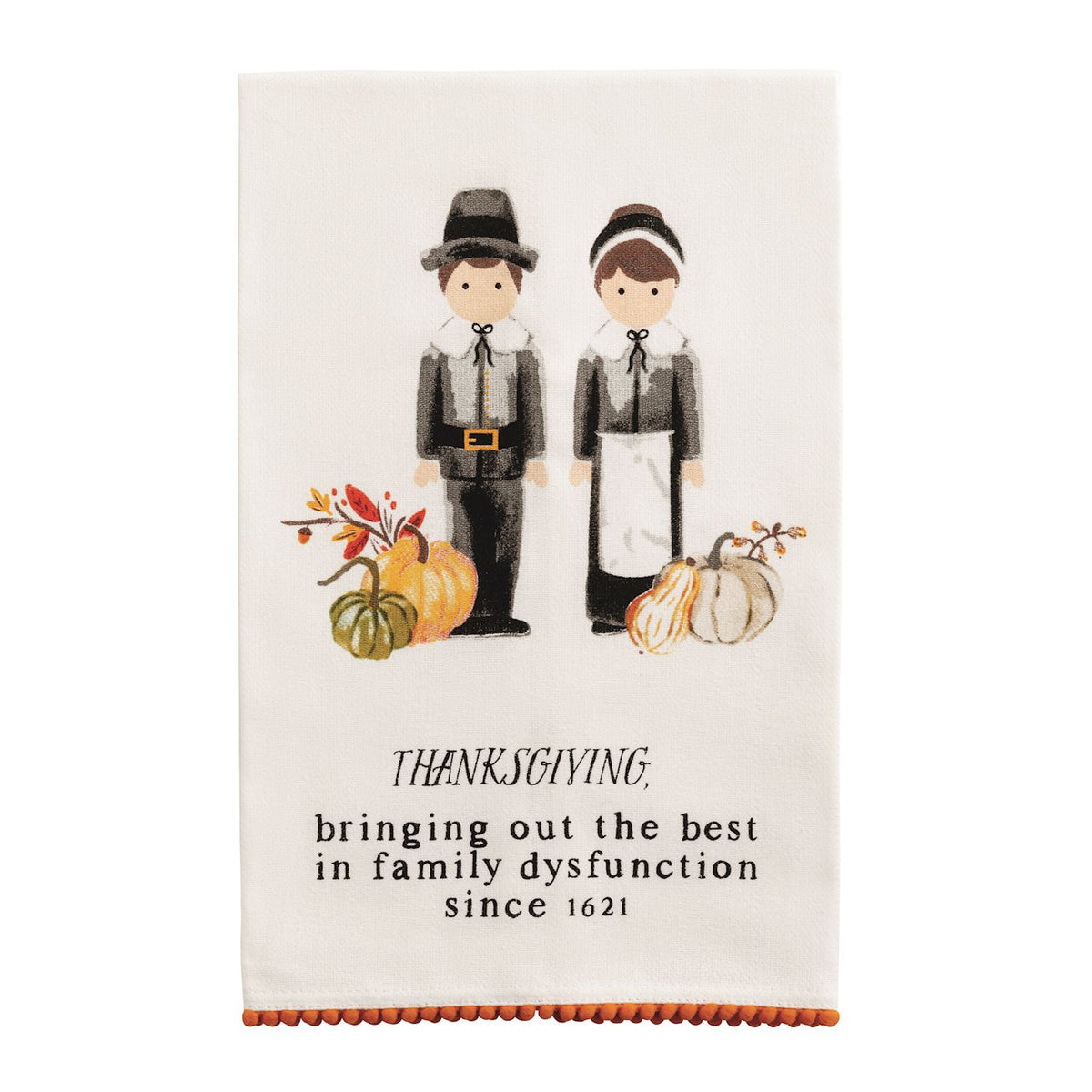 Pilgrims Pom Towel