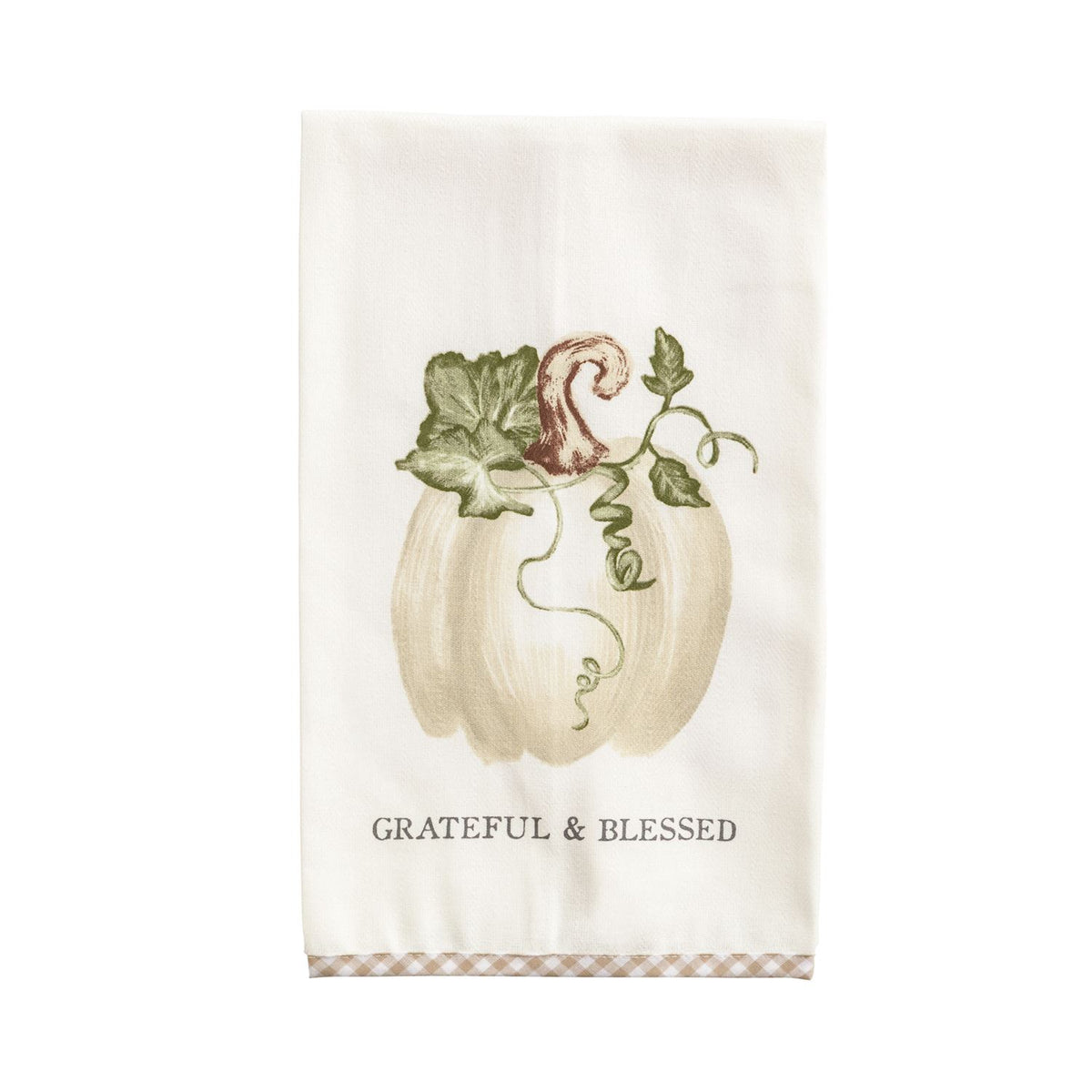 Give Thanks Topiary Towel