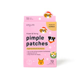 Christmas Holiday Frosty & Furry Hydrocolloid Pimple Patches