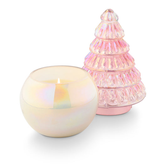 Pink Pine Pearl Tree Candle