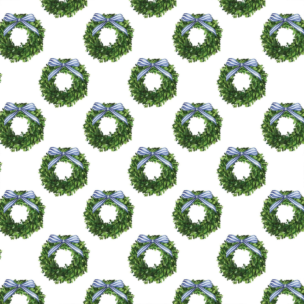 WH Hostess Boxwood Wreaths Prosecco Bottle Wrap