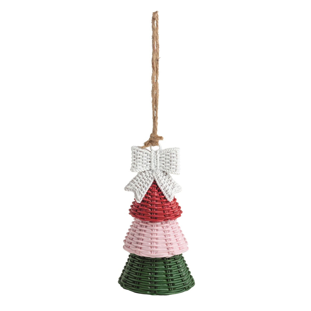 Tree Resin Wicker Ornament