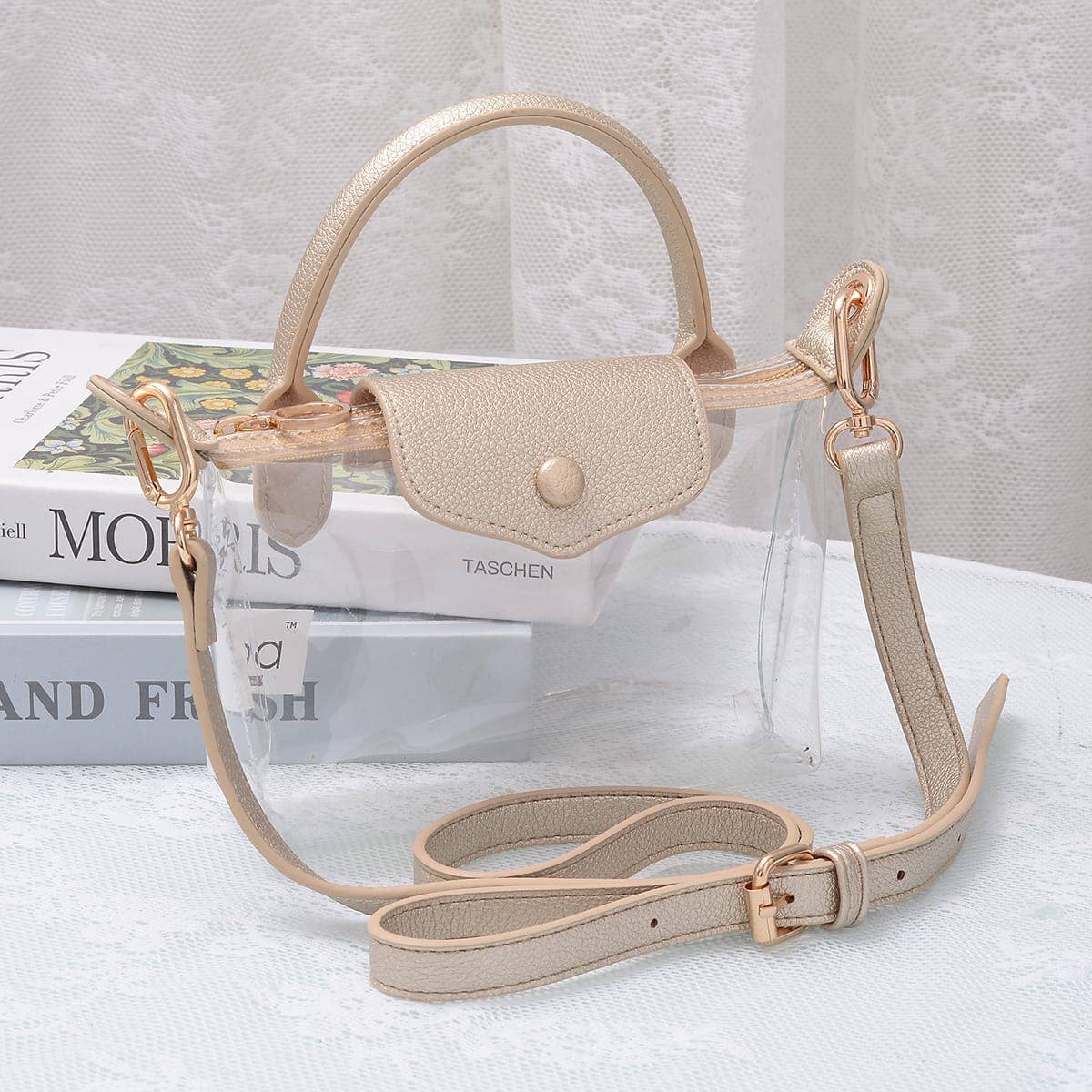 Clear Gameday Mini Crossbody Bag