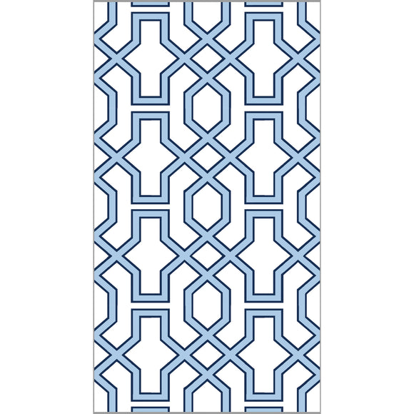 Paper Guest Towels | Blue Trellis