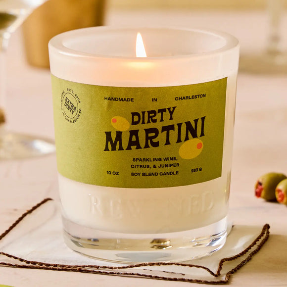 Dirty Martini 10 oz candle
