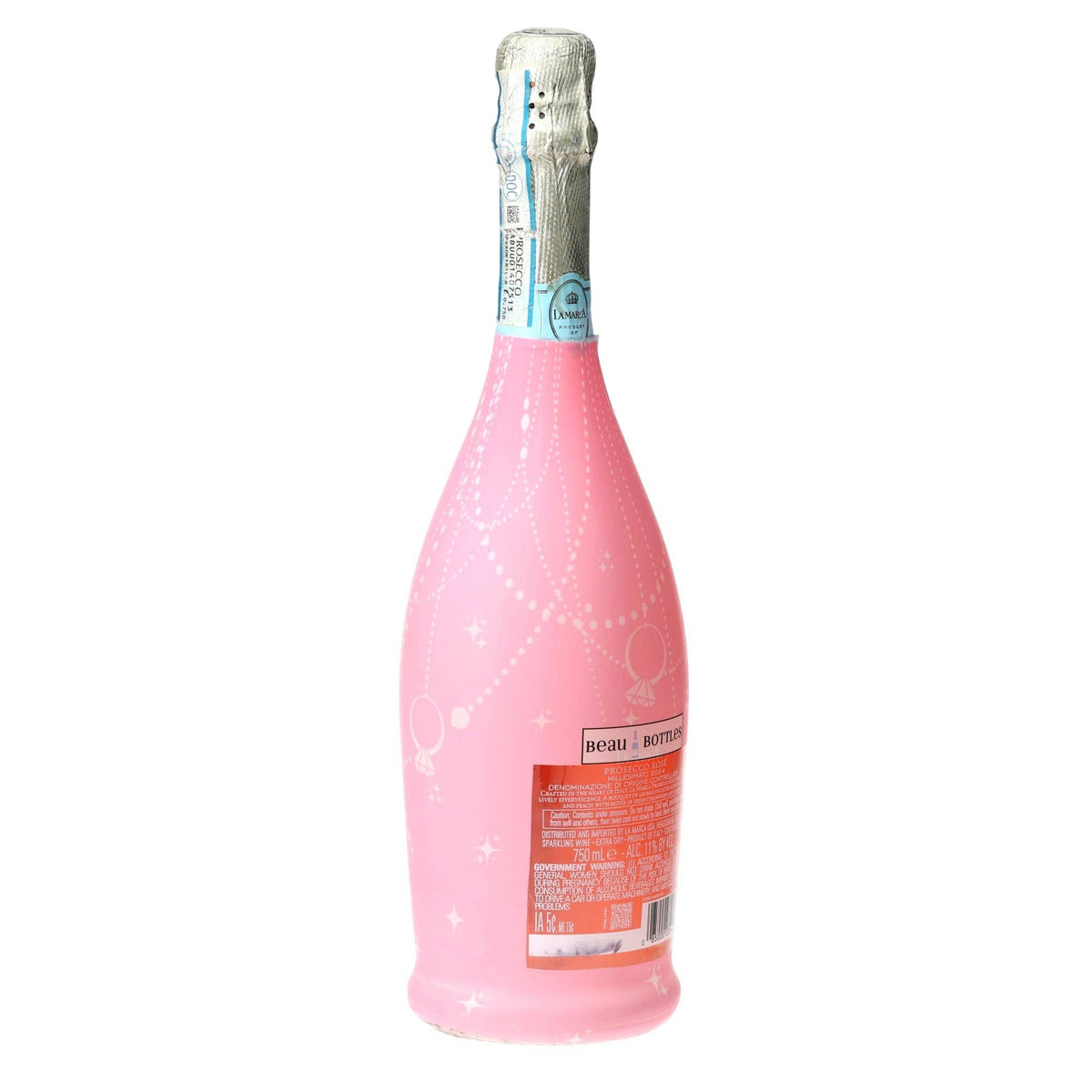 Pink Pearls & Prosecco Prosecco Bottle Wrap