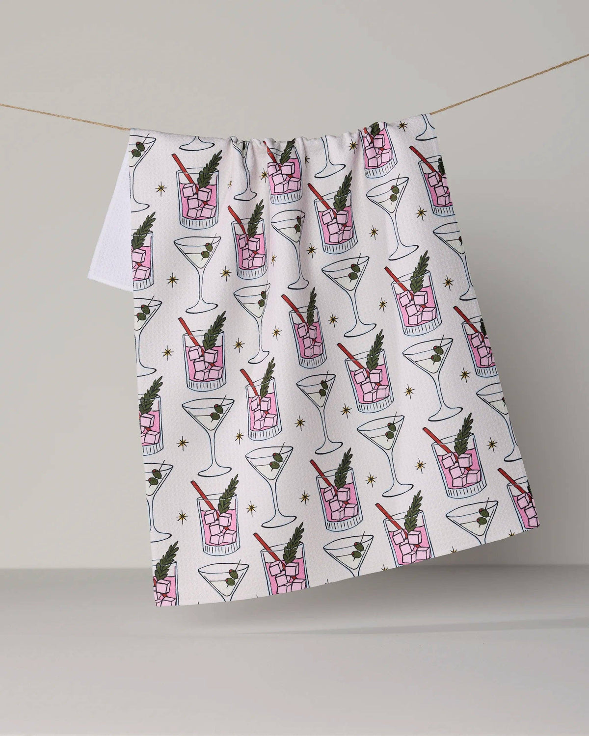 Cocktail Countdown Tea Towel - Holiday 2026
