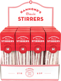 All-Natural Peppermint Cocoa Stirrers -16 Box POP Display
