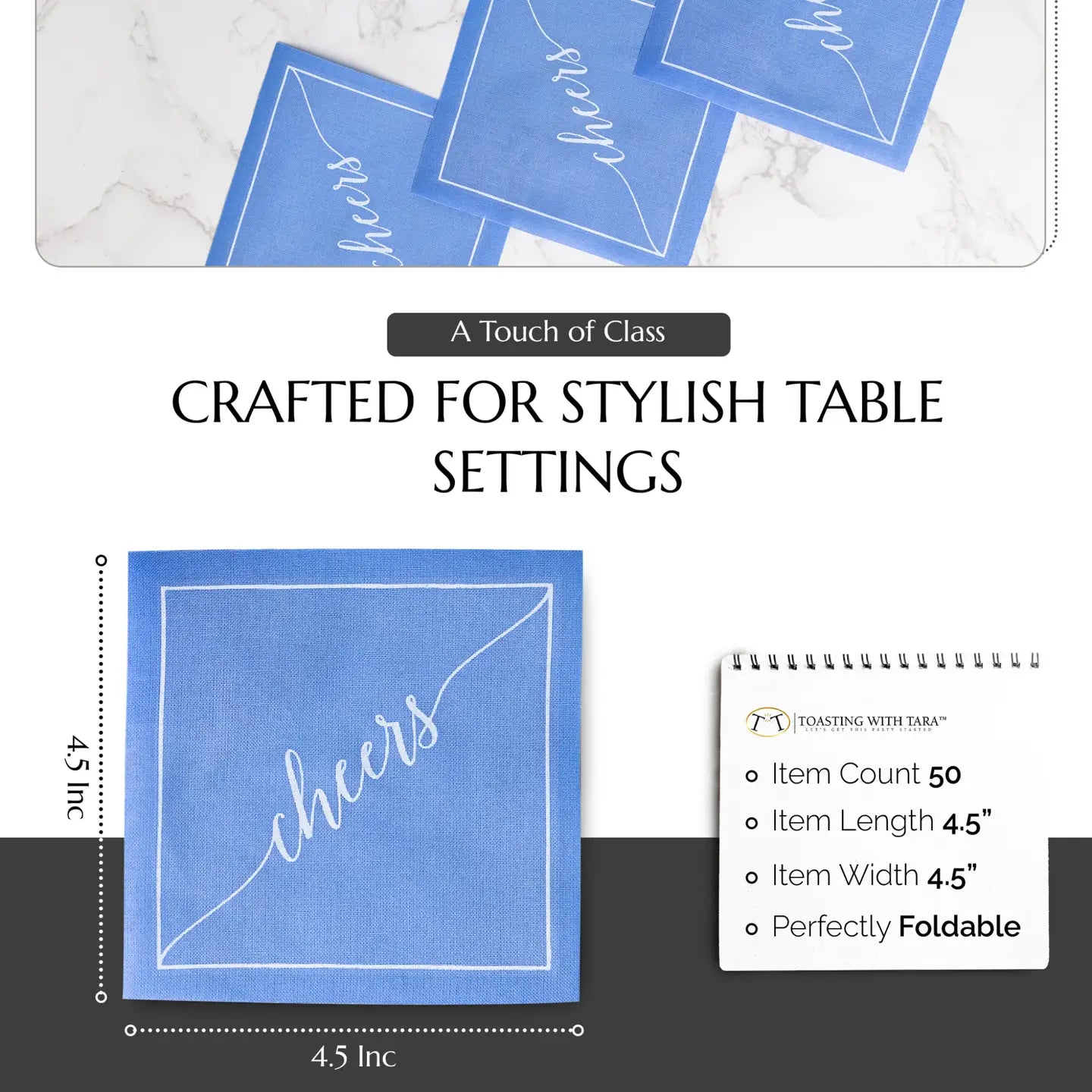 Summer Dreaming Cocktail Napkin Roll