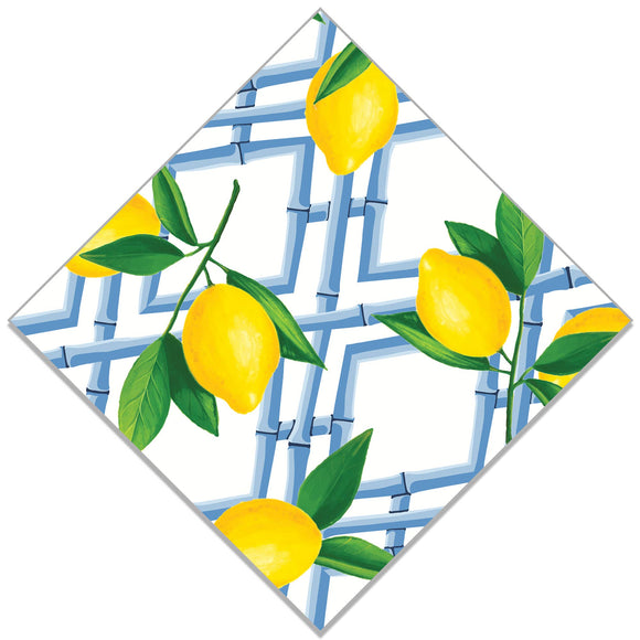 Cocktail Napkins | Lemon Bamboo