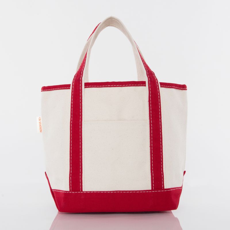 Handy open top tote - includes monogram