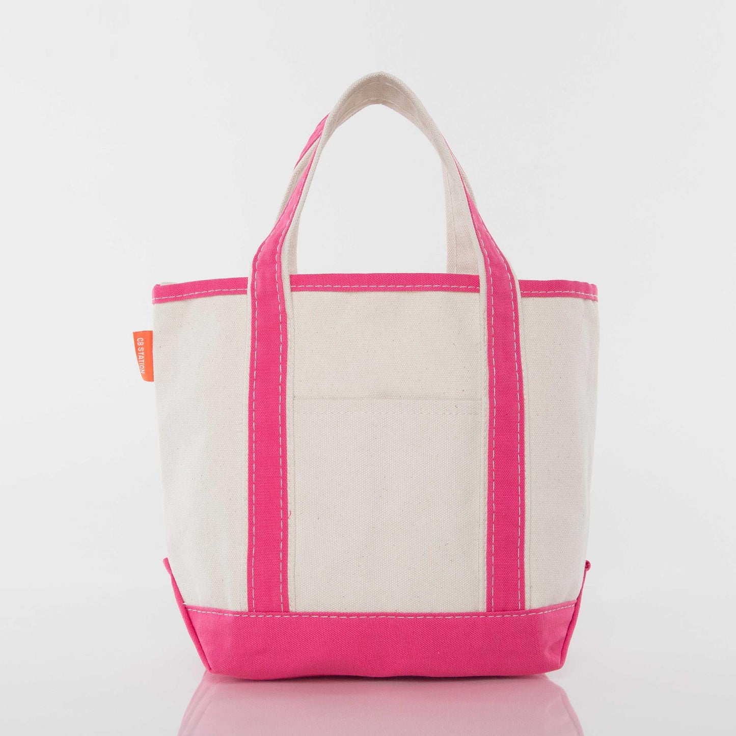Handy open top tote - includes monogram