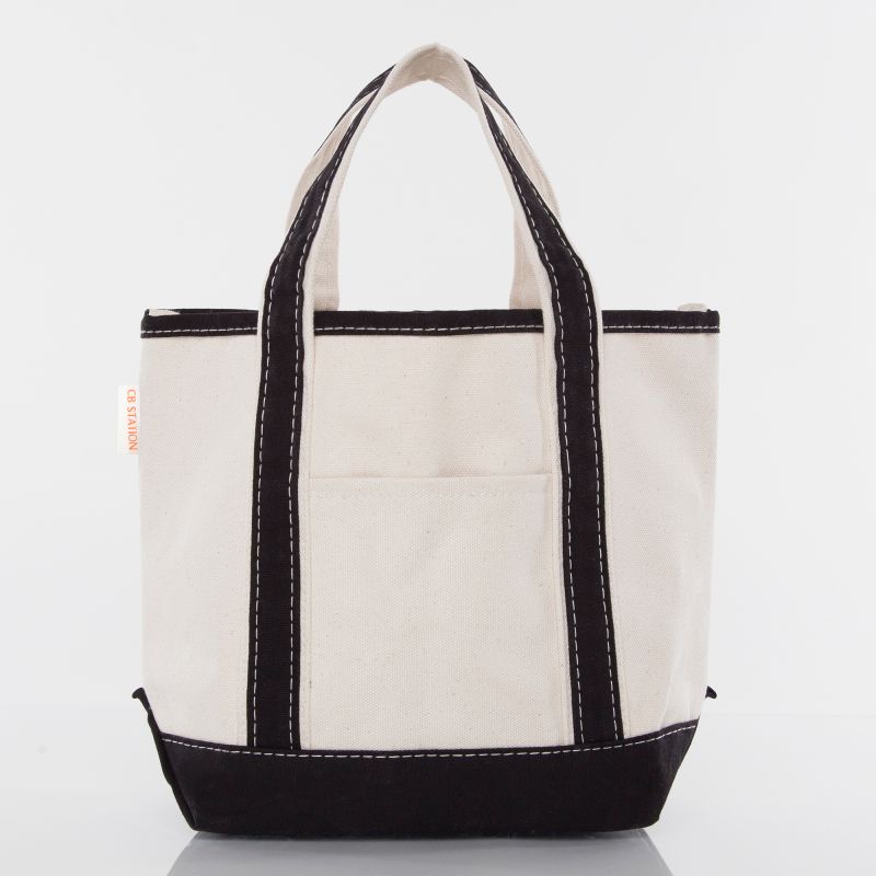 Handy open top tote - includes monogram