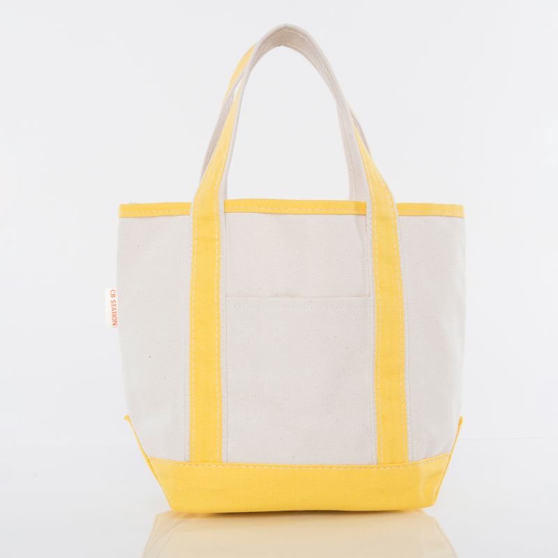 Handy open top tote - includes monogram