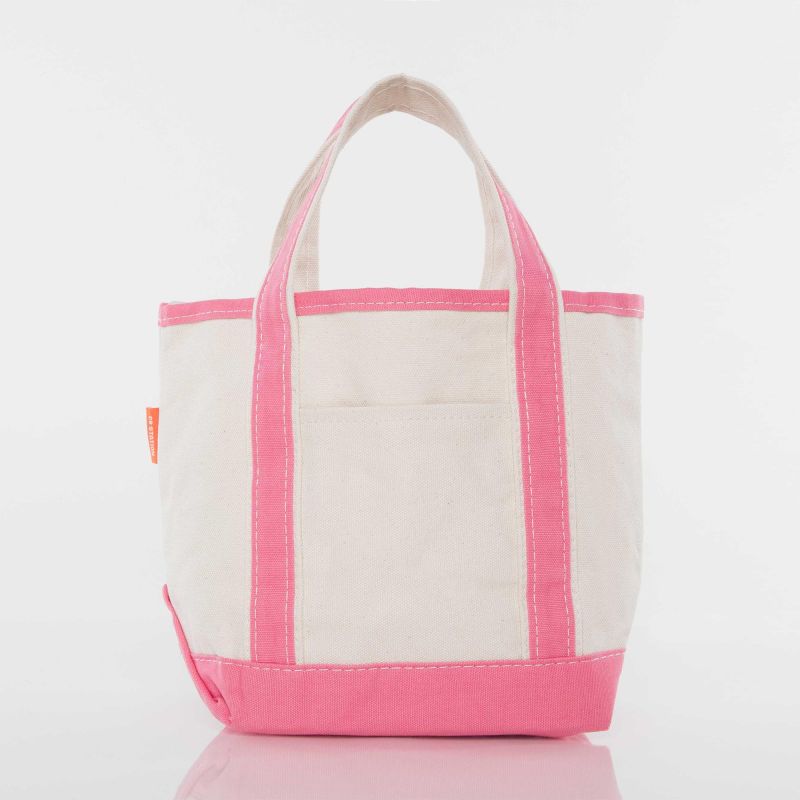 Handy open top tote - includes monogram