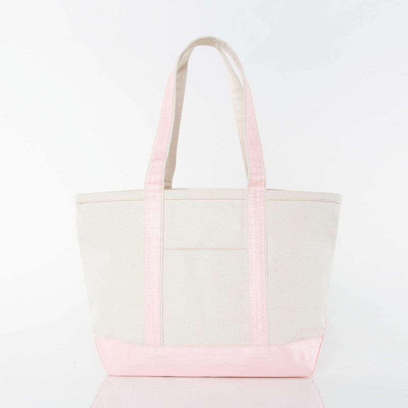 Medium Canvas Tote - Metallics