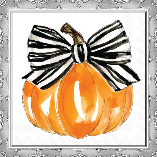 Cute As A Pumpkin Cocktail Napkins 20 Ct Rosanne Beck Fall