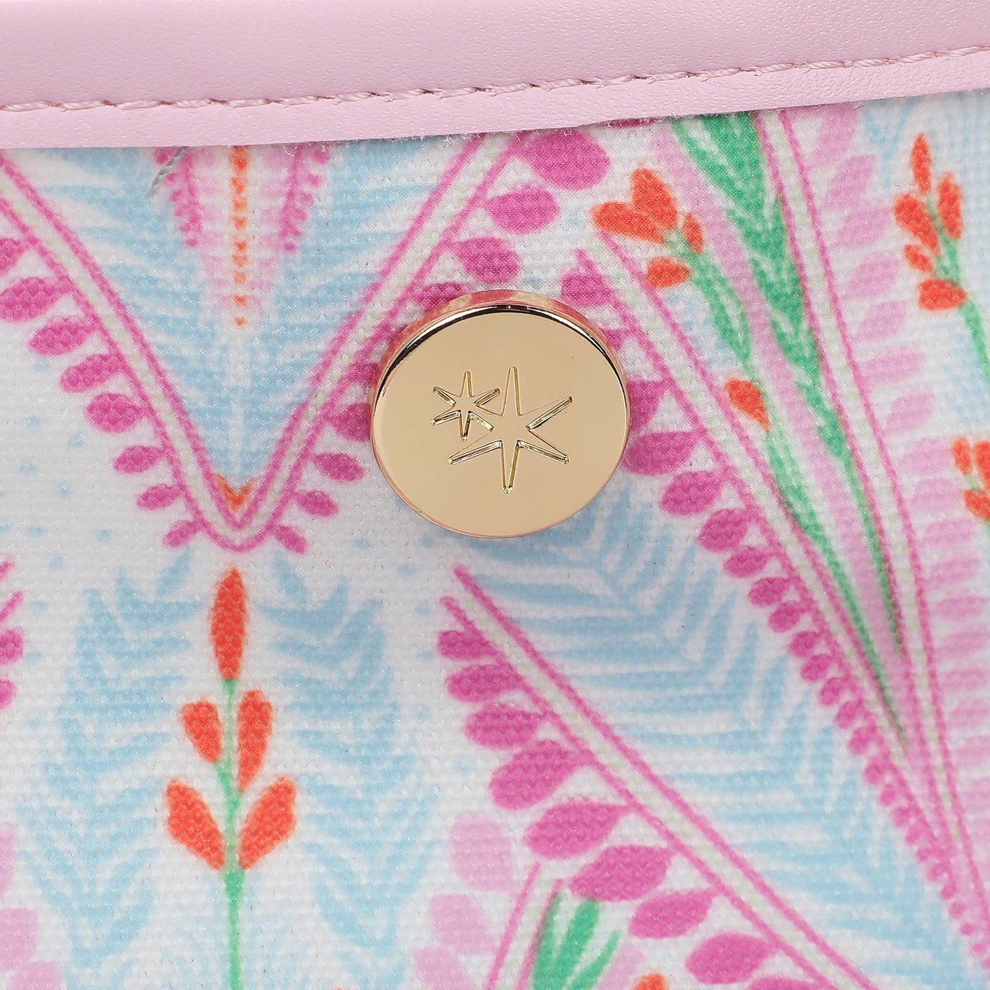 Petals & Plumes Oversized Tote with Wallet