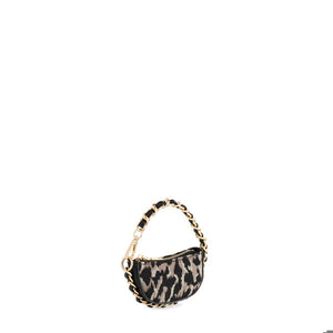 LEO MINI BAG CHARM,LEOPARD