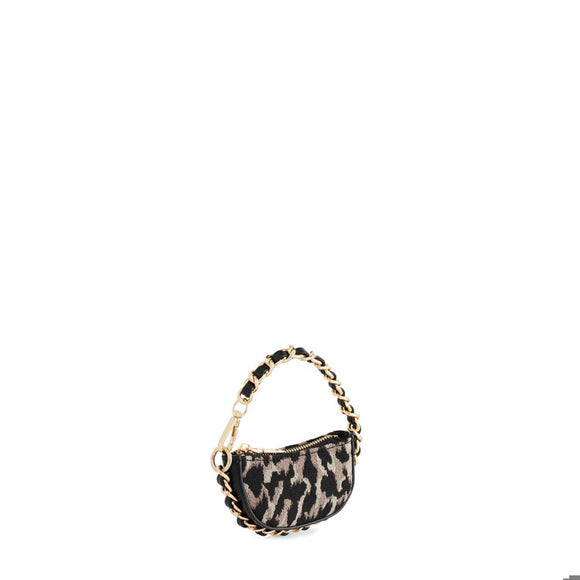 LEO MINI BAG CHARM,LEOPARD