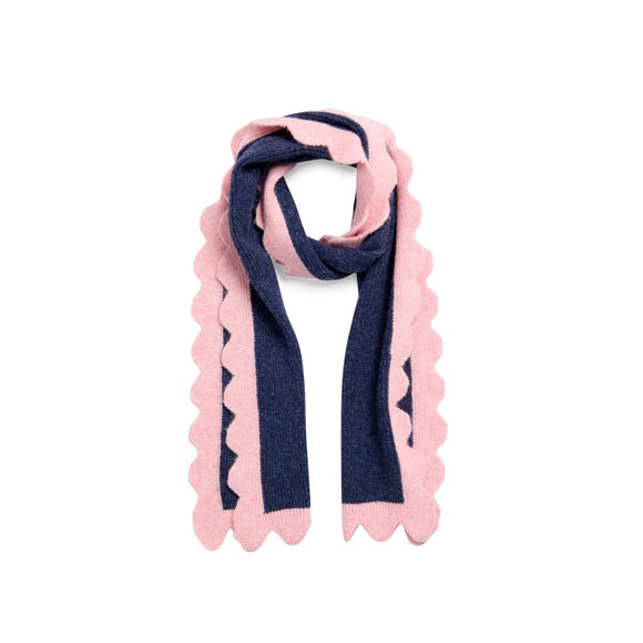 MELODY SCARF,NAVY