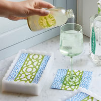 White Scalloped guest napkin box
