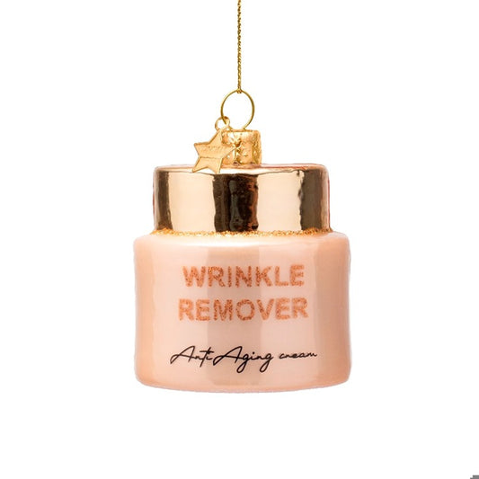 Ornament glass pale pink opalanti aging cream