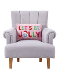 Let's Be Jolly Hook Pillow