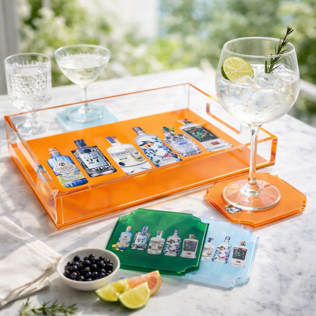 Boxed Acrylic Coaster Set of 4, Have a Drink