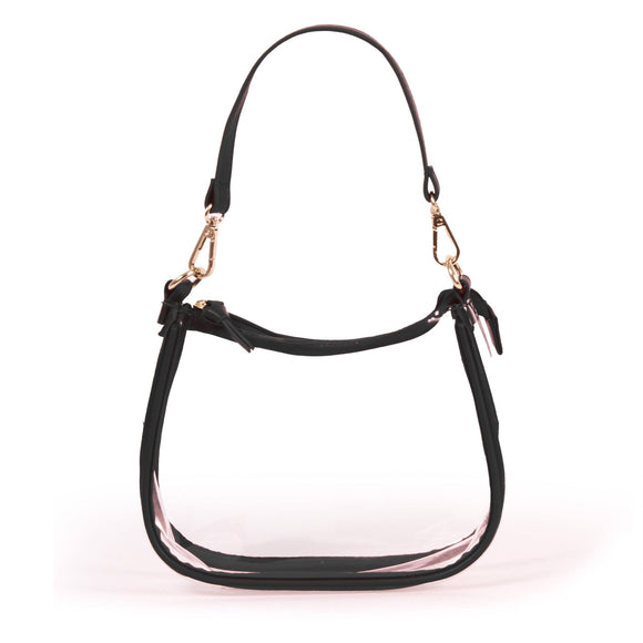 The Clara Clear Purse by Desden in Black