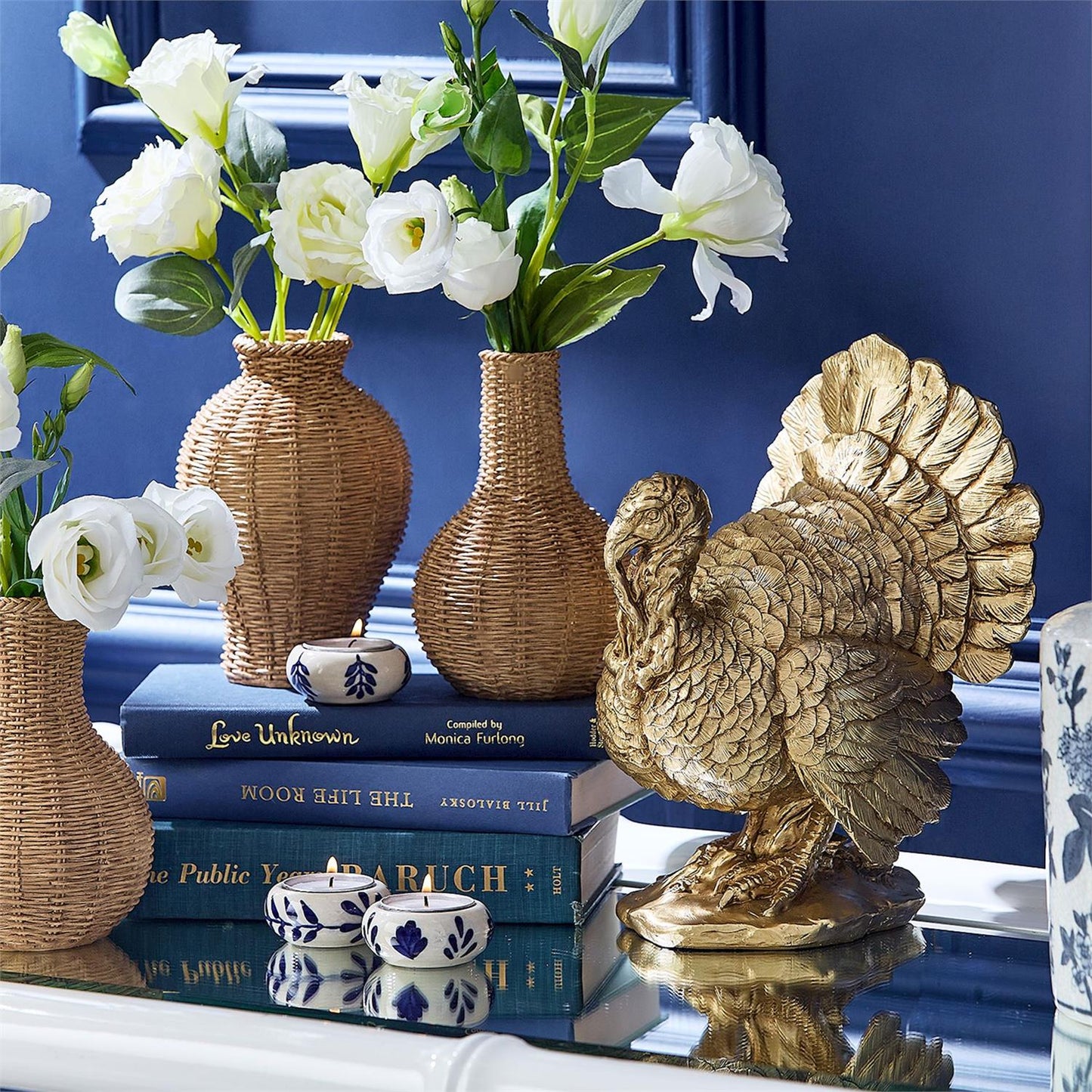 Golden Turkey Decor
