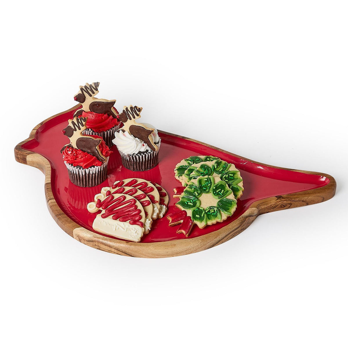 Cardinal Double Sided Large Serving/ Charcuterie Board with Enamel