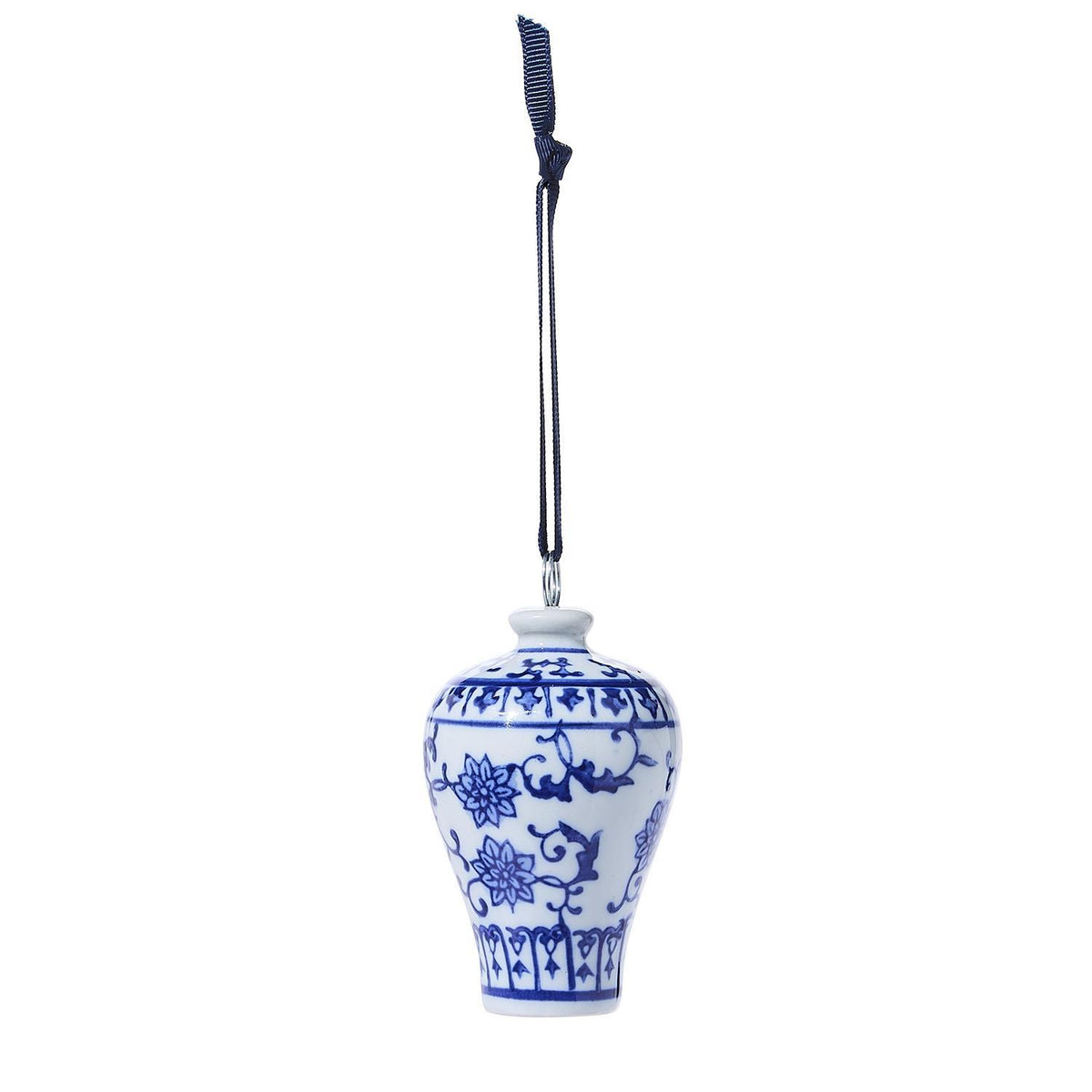 Blue and White Temple Jar Ornament / Place Card Holder