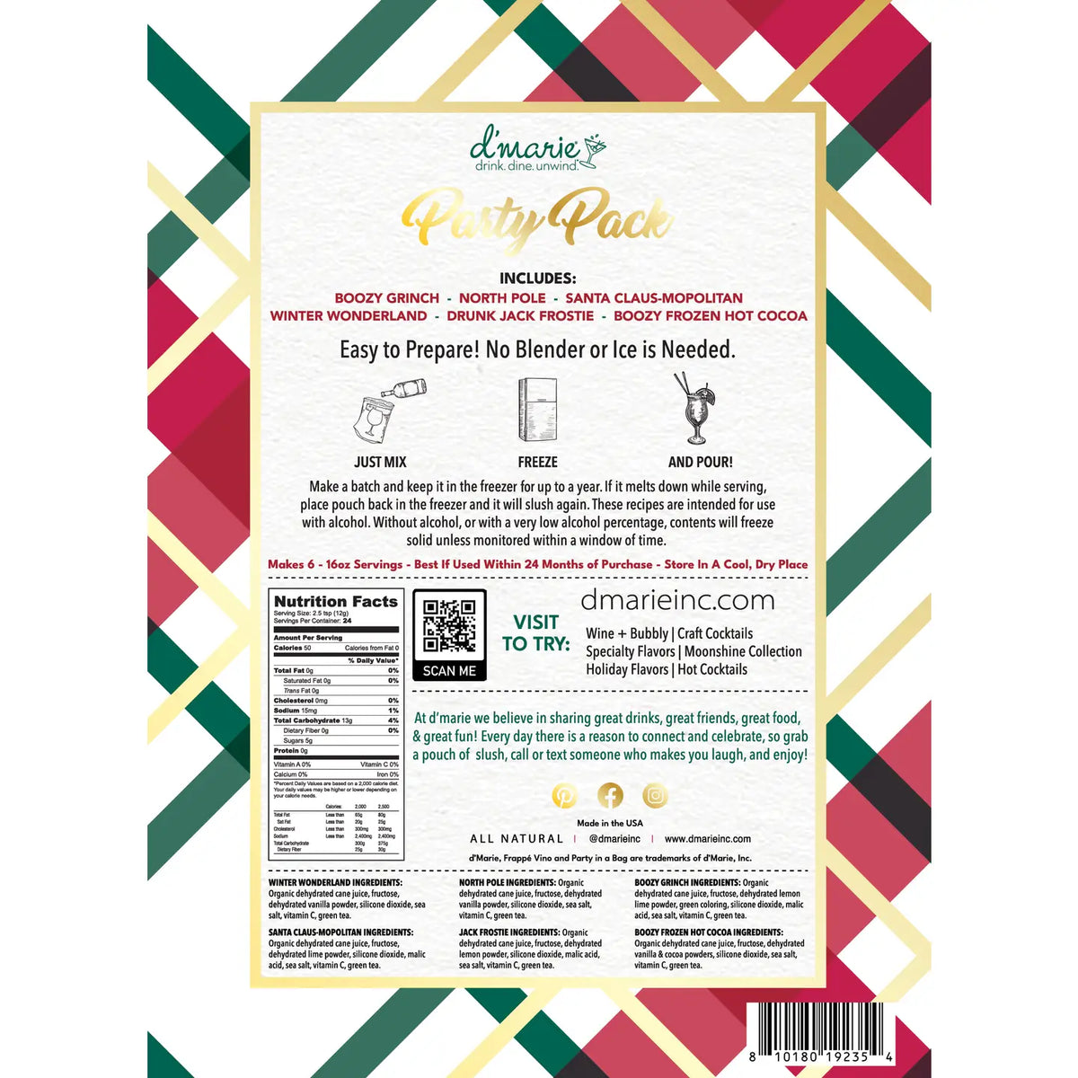 Holiday Party Pack
