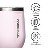 Stemless - 12oz Powder Puff