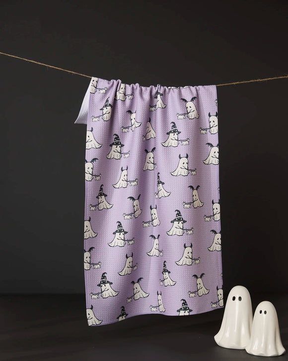 Spooky Ghost Walk Tea Towel