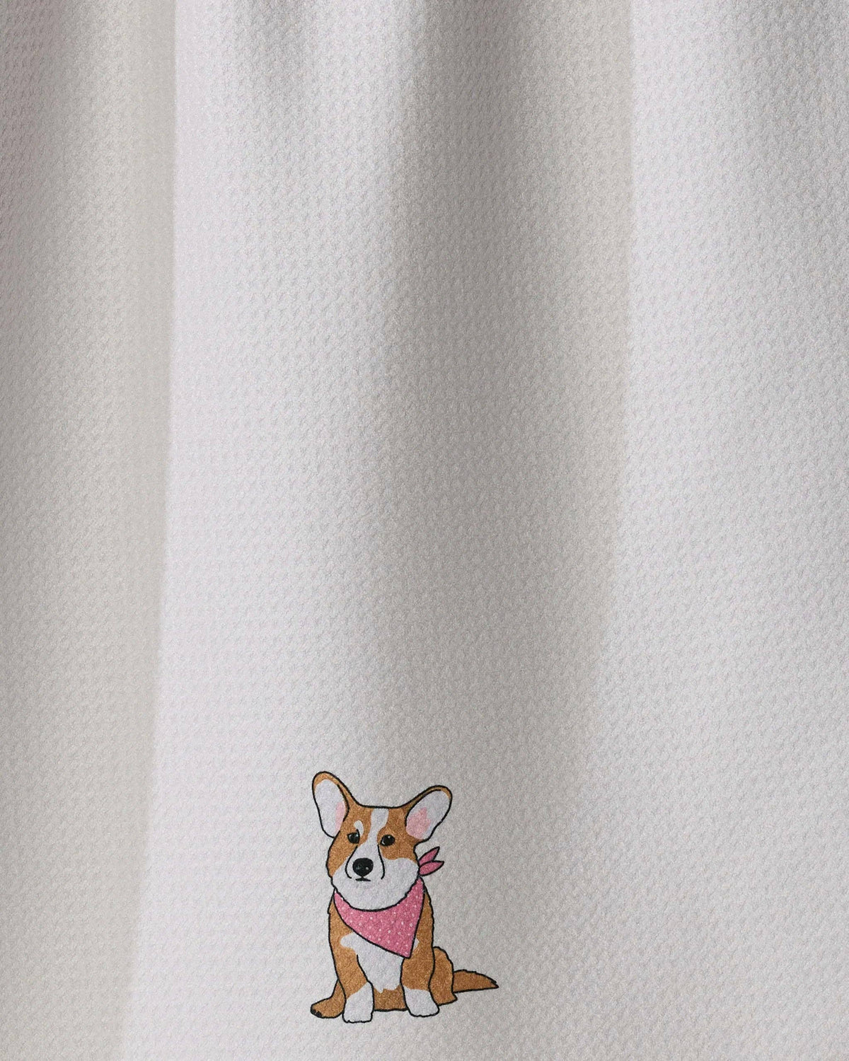 Corgi Charm Tea Towel