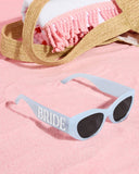 Something Blue Sunnies - bride embossed sunglasses, bride gift, bachelorette party